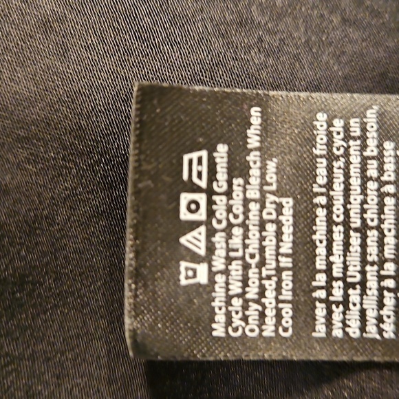 💕BAREFOOT DREAMS💕 Washed Satin Notch Collar Robe ~ Black Large L NWT - Picture 14 of 14